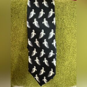 Vintage Ghost Silk Tie